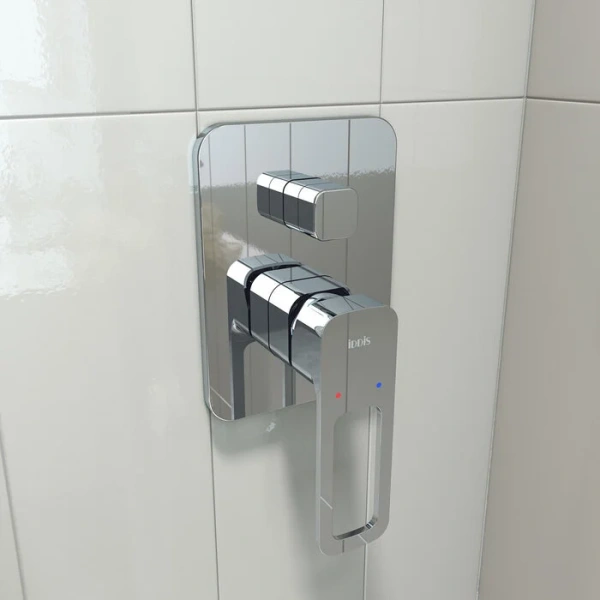 Смеситель для душа IDDIS Slide встраиваемый (детальная фотография), современные, hi-tech