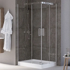 Душевой уголок Grossman Galaxy 110x80 см двери раздвижные