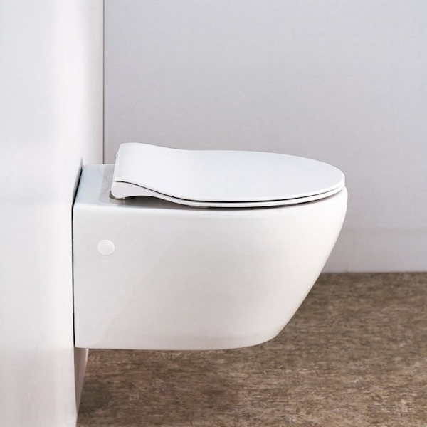 Унитаз подвесной BelBagno Prospero безободковый BB507B (детальная фотография), по запросу