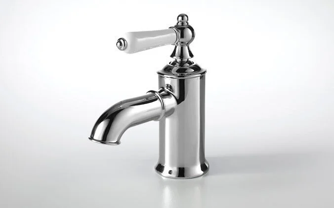 Смеситель для умывальника Bravat Art F175109C (детальная фотография), современные, hi-tech