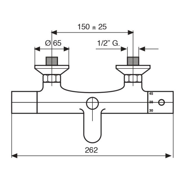 Схема (детальная фотография), для ванны