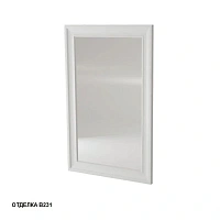 Зеркало Caprigo Ponza 60 см белая