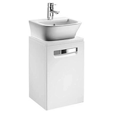 Тумба с раковиной подвесная Roca The Gap ZRU9302 45 см 1 распашная дверца