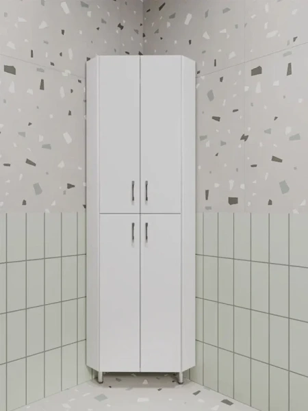 Шкаф-пенал напольный Style Line Веер 45 см угловой ЛС-00002327 (детальная фотография)