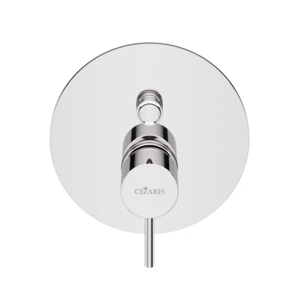 Смеситель для душа Cezares Leaf хром LEAF-VDIM-L-01 (детальная фотография), хром