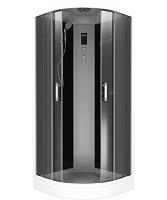 Душевая кабина Bas Адрия 90, цвет чёрный