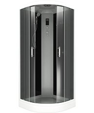 Душевая кабина Bas Адрия 90, цвет чёрный