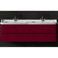 Тумба подвесная под раковину, цвет bordeaux Kerasan Waldorf