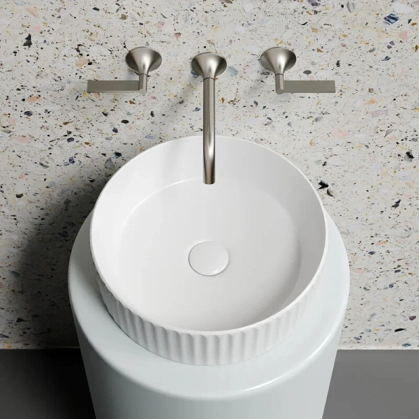 Раковина Ceramica Nova Element 36 см белая глянцевая CN6057 (детальная фотография), белые