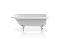 Ванна акриловая Knief ROLL TOP 0100-065-02 152,5 х 72 х 55 см на хромированных ножках