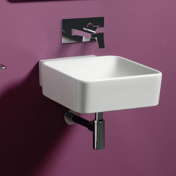 Раковина Simas Flow FL 15 (детальная фотография), подвесные, пристенные