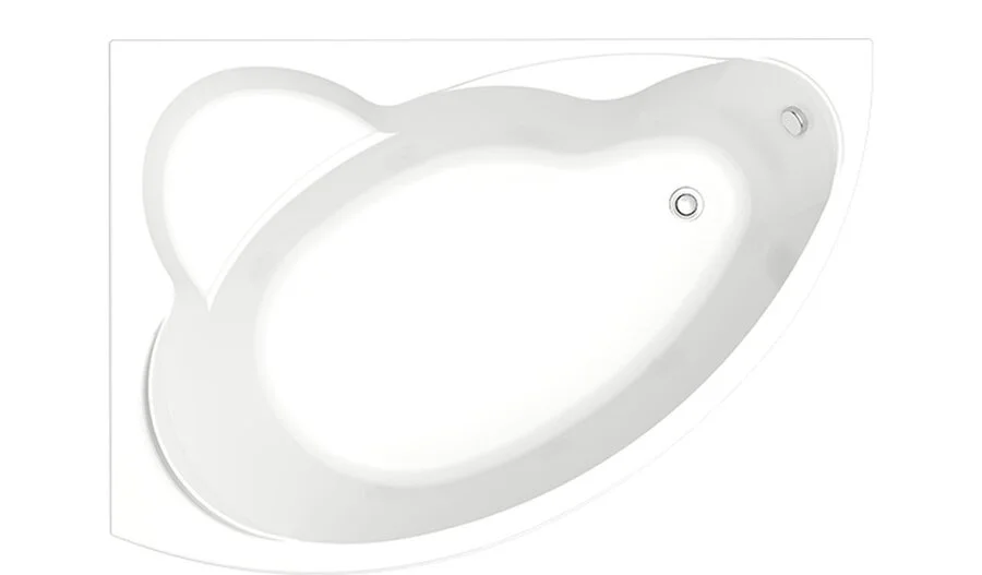 Ванна акриловая BAS Лагуна 170х110 см правая В 00020 (детальная фотография)