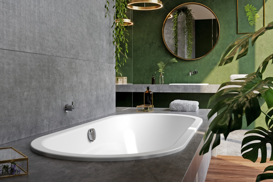 Ванна стальная Kaldewei Ambiente Classic Duo Oval 116 170х70 см (детальная фотография), стальные