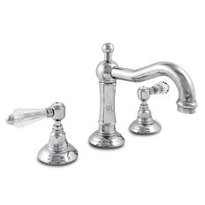 Смеситель для раковины, бронза, Nicolazzi Half Dome Crystal