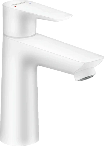 Смеситель для раковины Hansgrohe Talis E белый матовый - фото 4
