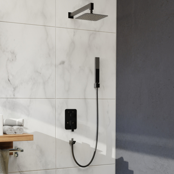 Душевой комплект RGW Shower Panels SP-54 21140854 с изливом (детальная фотография), современные, hi-tech index_1