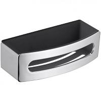 Полочка для ванной, хром/антрацит, Keuco Elegance