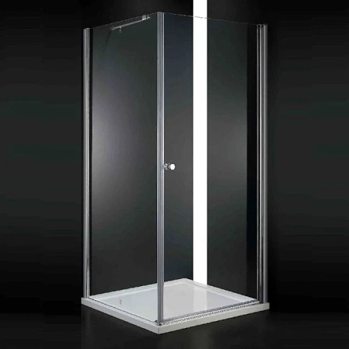 Душевой уголок Cezares Elena 80x80 см стекло прозрачное - фото 1