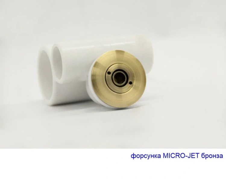 Ванна гидромассажная Whitecross Savia Duo Line, 170 х 80 см, увеличенная толщина акрила, усиленная армировка, белый/бронза, 0103.170080.100.LINE.BR (детальная фотография), прямоугольные