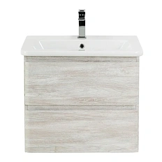 Тумба под раковину подвесная BelBagno Albano-Cer 60 см rovere vintage bianco