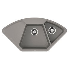 Мойка для кухни Omoikiri Yonaka 98-C-GR 98 см Leningrad Grey