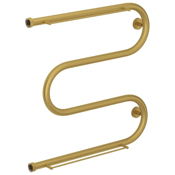 Полотенцесушитель водяной Сунержа М-образный 60x60 см золото матовое 032-4008-6060 (детальная фотография)