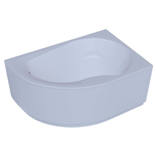 Ванна акриловая Акватек Вирго 150x100 см с фронтальным экраном, правая VIR150-0000025 (детальная фотография), современныe, hi-tech