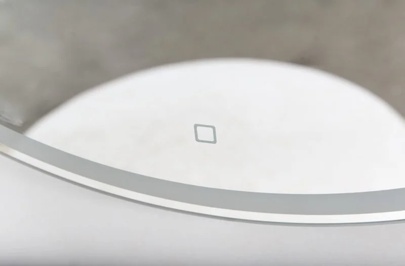 Зеркало с подсветкой BelBagno 100 см с сенсорным выключателем SPC-RNG-1000-LED-TCH (детальная фотография), полотно