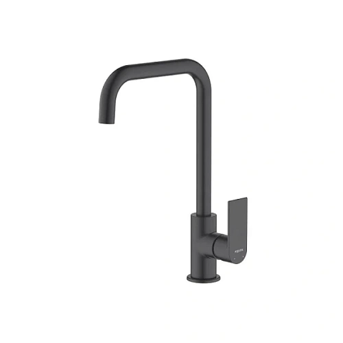 Смеситель для кухни Акватек Лира черный - фото 2