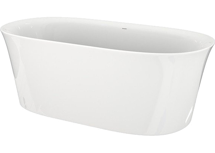 Ванна акриловая Duravit White Tulip 180x90 см белая 700469000000000 (детальная фотография)