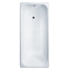 Ванна чугунная Delice Aurora 150x70 с антискользящим покрытием