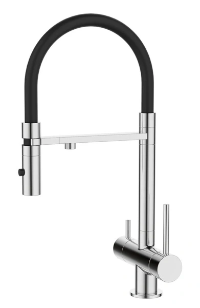 Смеситель для питьевой воды IDDIS Ace с гибким изливом хром ACESBFFi05 (детальная фотография)