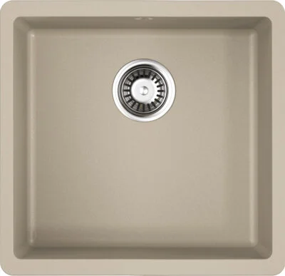 Мойка для кухни Omoikiri Kata-44-U-SA 44 см бежевая 4993423 (детальная фотография)