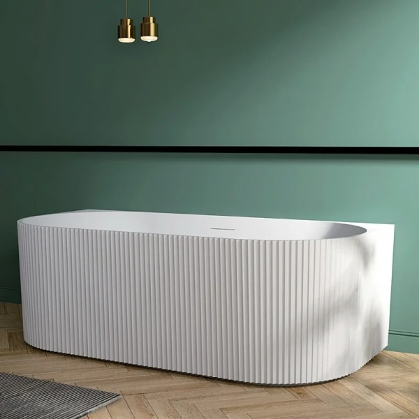 Акриловая ванна Abber 170х80 см приставная AB9330-1.7 (детальная фотография), 170x80 см