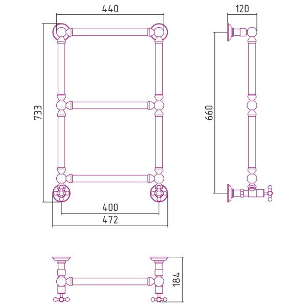 Схема (детальная фотография), золото