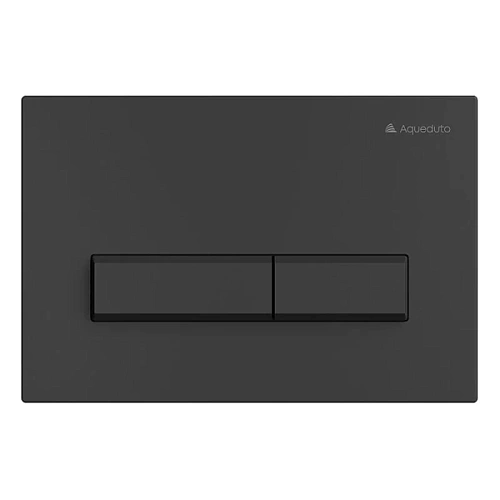 Клавиша смыва Aqueduto RETANGULO черная матовая - фото 3