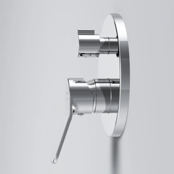 Смеситель для душа Am.Pm X-Joy хром F85A55000 (детальная фотография), однорычажные, двухрычажные