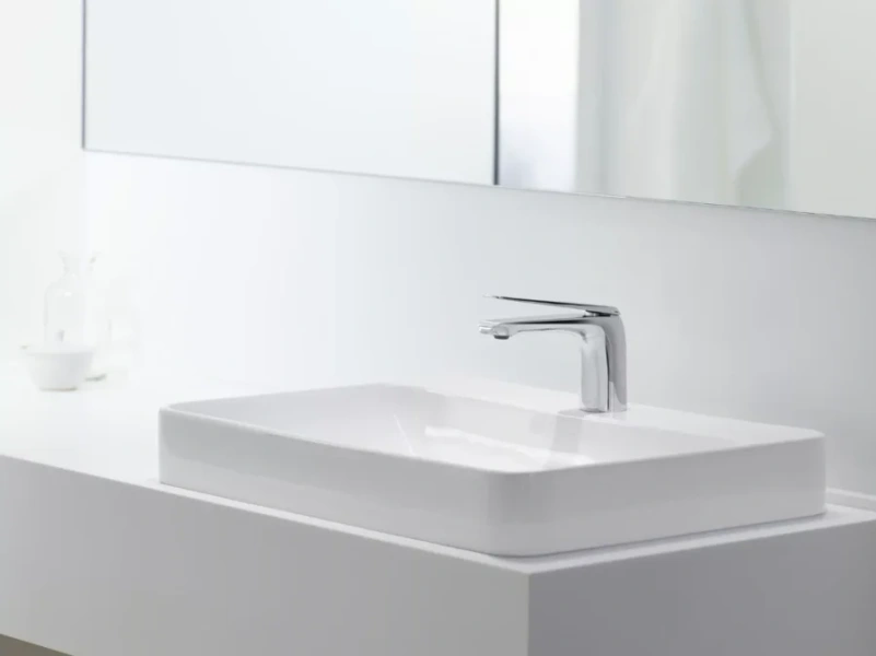 Смеситель для раковины Jacob Delafon Avid хром E97345-CP (детальная фотография), хром