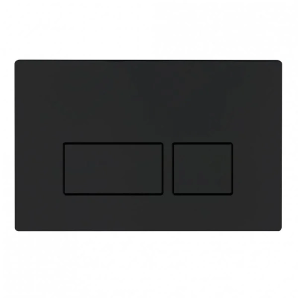 Клавиша смыва BelBagno черная матовая BB044NERO (детальная фотография)