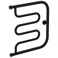 Полотенцесушитель водяной Сунержа Лира+ 50х50 см черный матовый