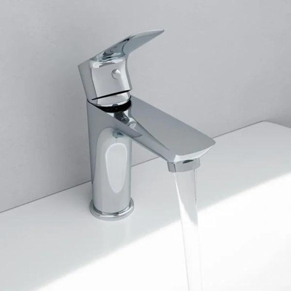 Смеситель для раковины Dorff Prime New хром D40102100 (детальная фотография), хром