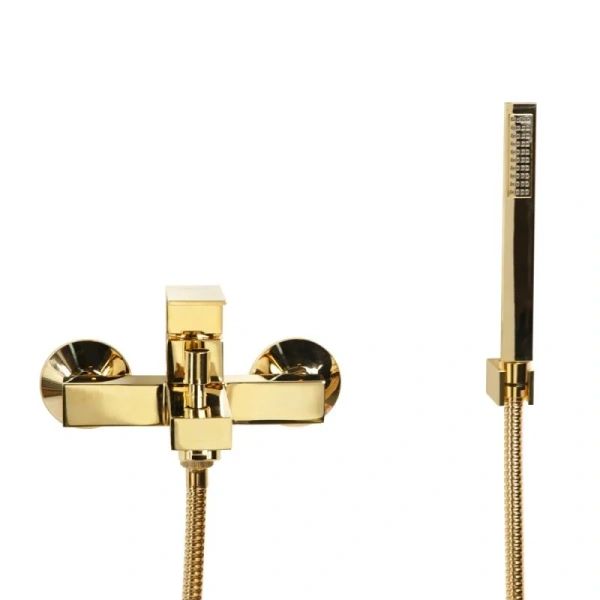 Смеситель для ванны Cezares Unika золото UNIKA-VDM-03/24 (детальная фотография), современные, hi-tech