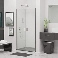 Душевая дверь в нишу RGW Leipzig LE-06 100 см профиль хром