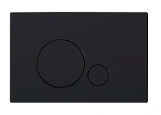 Клавиша смыва BelBagno Sfera черная матовая