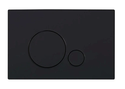 Клавиша смыва BelBagno Sfera черная матовая - фото 1