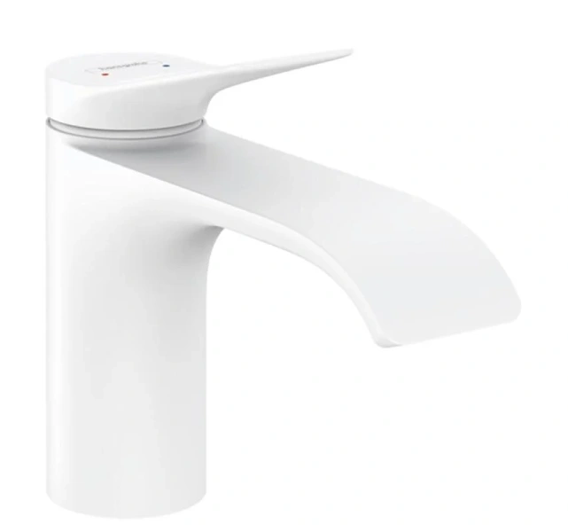 Смеситель для раковины Hansgrohe Vivenis белый матовый 75012700 (детальная фотография)