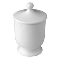 Коробочка с крышкой для ванной, белая керамика, Nicolazzi D'appoggio