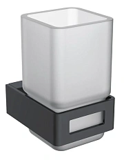 Стакан для ванной Boheme Q черный