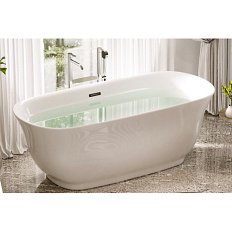 Ванна акриловая Sancos Viva 170x80 см белая