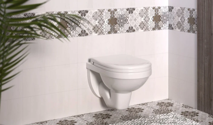 Унитаз с инсталляцией BERGES Gamma клавиша хром 042427 (детальная фотография), с инсталляцией index_1